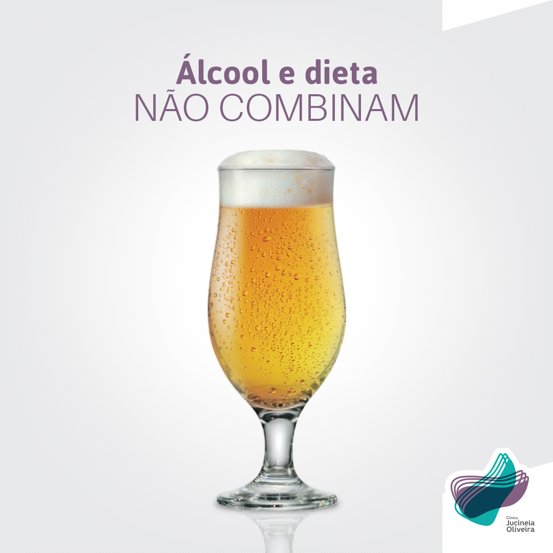 Álcool e dieta não combinam